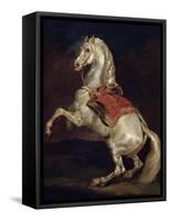 Napoleon's Stallion, Tamerlan-Théodore Géricault-Framed Stretched Canvas