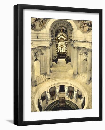 Napoleon's tomb, Paris, France, c.1890-1900-null-Framed Photographic Print