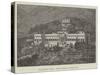 Napoleon's Villa, with Museum Beneath It-null-Stretched Canvas