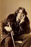 Portrait of Oscar Wilde (1854-1900), 1882 (B/W Photo) (Detail of 87436)-Napoleon Sarony-Giclee Print