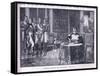 Napoleon Signing His Abdication-William Barnes Wollen-Framed Stretched Canvas