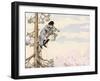 Napoleon Up a Tree-null-Framed Art Print