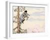 Napoleon Up a Tree-null-Framed Art Print