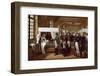 Napoleon Visiting the Infirmary of Invalides on 11Th February 1808 by Alexandre Veron Bellecourt-null-Framed Photographic Print