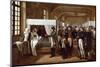 Napoleon Visiting the Infirmary of Invalides on 11Th February 1808 by Alexandre Veron Bellecourt-null-Mounted Photographic Print
