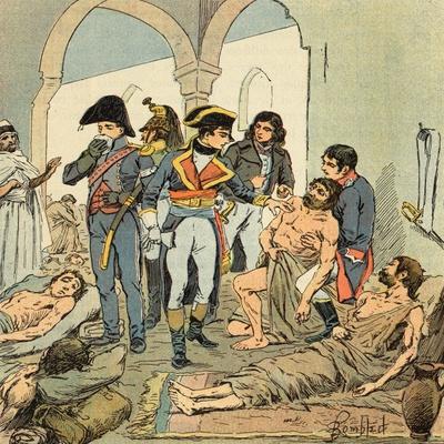 'Napoleon Visits Hospital' Prints LouisCharles Bombled