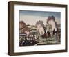 Napoleon Winning the Battle of Jena, October 15, 1806-null-Framed Giclee Print