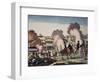 Napoleon Winning the Battle of Jena, October 15, 1806-null-Framed Giclee Print