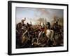 Napoleon Wounded before Ratisbon, April 23, 1809-Claude Gautherot-Framed Giclee Print