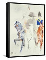 Napoleon-Henri de Toulouse-Lautrec-Framed Stretched Canvas