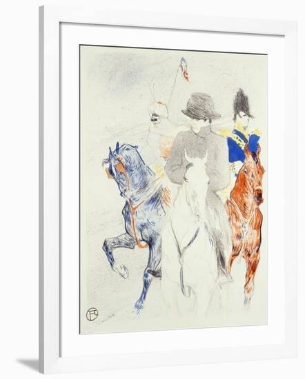 Napoleon-Henri de Toulouse-Lautrec-Framed Giclee Print