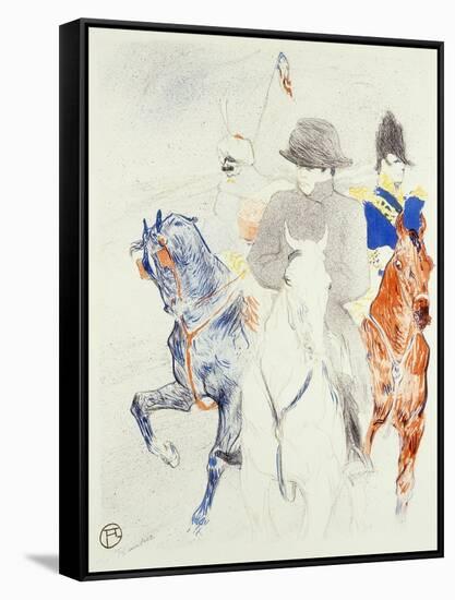 Napoleon-Henri de Toulouse-Lautrec-Framed Stretched Canvas