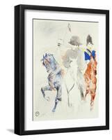 Napoleon-Henri de Toulouse-Lautrec-Framed Giclee Print