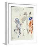 Napoleon-Henri de Toulouse-Lautrec-Framed Giclee Print