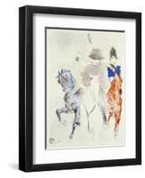 Napoleon-Henri de Toulouse-Lautrec-Framed Premium Giclee Print