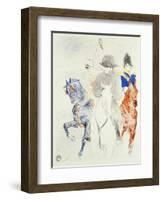 Napoleon-Henri de Toulouse-Lautrec-Framed Giclee Print