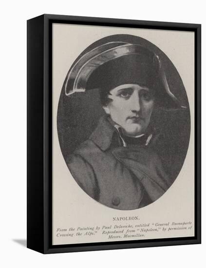 Napoleon-Hippolyte Delaroche-Framed Stretched Canvas