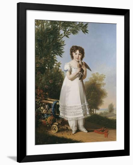 Napoléone-Elisa Baciocchi princesse de Piombino (fille d'Elisa Bonaparte et du prince Félix-Marie Guillermine Benoist-Framed Giclee Print