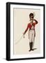 Napoleonic Era East India Company Volunteer-null-Framed Art Print