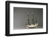 Napoleonic Prisoner of War Ship Model-null-Framed Photographic Print