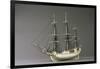 Napoleonic Prisoner of War Ship Model-null-Framed Photographic Print