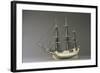 Napoleonic Prisoner of War Ship Model-null-Framed Photographic Print