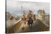 Napoleonic Troops-Gottfried Willewalde-Stretched Canvas