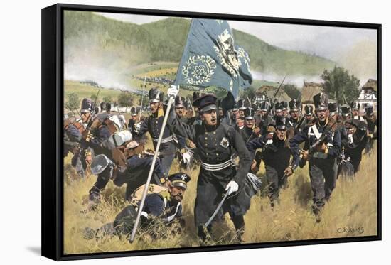 Napoleonic Wars, 1813-Carl Rochling-Framed Stretched Canvas