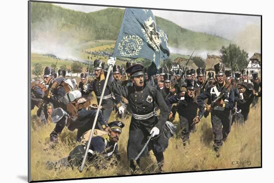 Napoleonic Wars, 1813-Carl Rochling-Mounted Art Print
