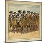 Napoleonic Wars, Cavalry of the Army of Italy-Louis Bombled-Mounted Art Print