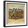 Napoleonic Wars, Cavalry of the Army of Italy-Louis Bombled-Framed Art Print