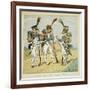 Napoleonic Wars, French Army. Line Infantry: Fusilier, Grenadier and Voltigeur-Louis Bombled-Framed Art Print