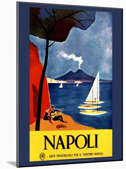 Napoli, c. 1950-null-Mounted Art Print