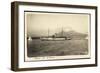 Napoli Campagnia, Berg Vesuv, Yacht, Segelboote-null-Framed Giclee Print