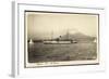 Napoli Campagnia, Berg Vesuv, Yacht, Segelboote-null-Framed Giclee Print