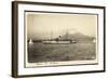 Napoli Campagnia, Berg Vesuv, Yacht, Segelboote-null-Framed Giclee Print