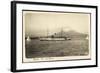 Napoli Campagnia, Berg Vesuv, Yacht, Segelboote-null-Framed Giclee Print