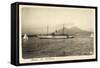 Napoli Campagnia, Berg Vesuv, Yacht, Segelboote-null-Framed Stretched Canvas