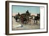 Napoli Campania Italien, Il Carro Della Farina, Kutsche Mit Mehl, Esel,Pferde-null-Framed Giclee Print