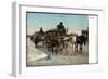 Napoli Campania Italien, Il Carro Della Farina, Kutsche Mit Mehl, Esel,Pferde-null-Framed Giclee Print