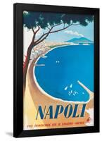 Napoli- Vintage Travel Poster-null-Framed Poster