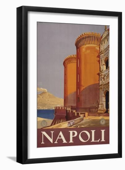 Napoli-null-Framed Art Print