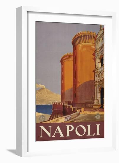 Napoli-null-Framed Art Print