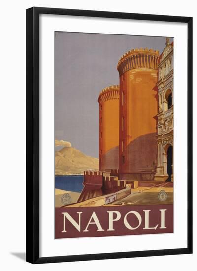 Napoli-null-Framed Art Print