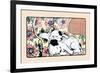 Napping Fox Terrier Dogs-Julia Dyar Hardy-Framed Art Print