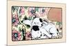 Napping Fox Terrier Dogs-Julia Dyar Hardy-Mounted Art Print