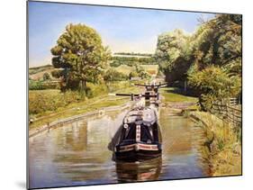 Napton Top Lock, 2008-Kevin Parrish-Mounted Giclee Print