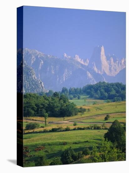 Naranjo De Bulnes (Peak), Picos De Europa Mountains, Asturias, Spain, Europe-David Hughes-Stretched Canvas