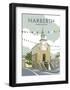 Narberth - Dave Thompson Contemporary Travel Print-Dave Thompson-Framed Art Print