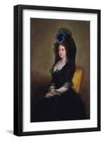 Narcisa Barañana de Goicoechea, 1815-6-Francisco de Goya-Framed Giclee Print